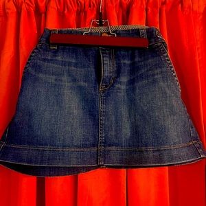 Old Navy, size 12 jeans mini skirt